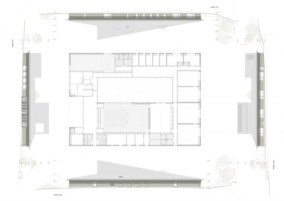 Elevations © Link architectes
