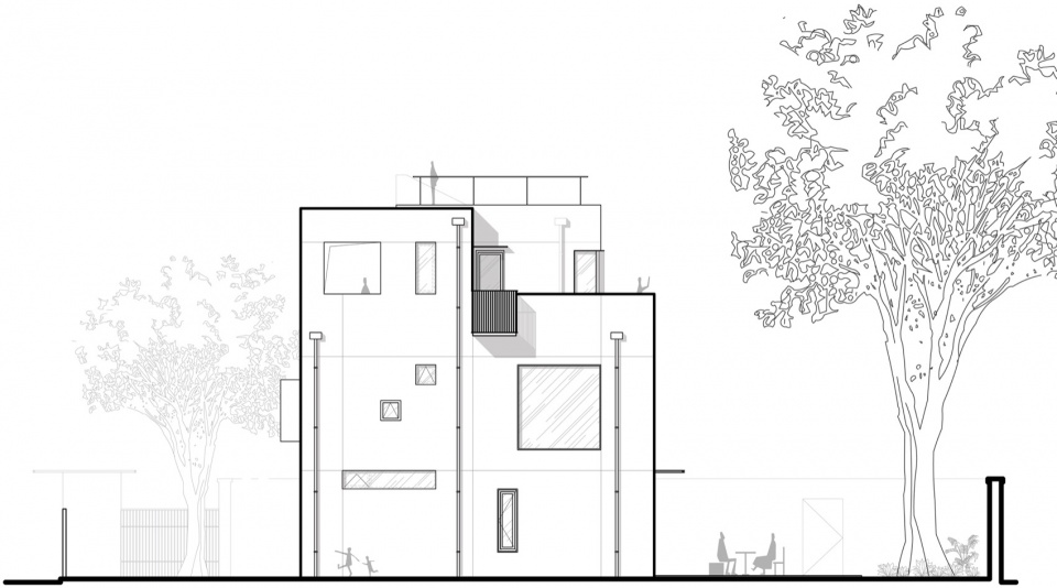 east courtyard by benzhe architecture design