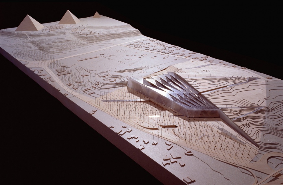 grand egyptian museum by heneghan peng architects