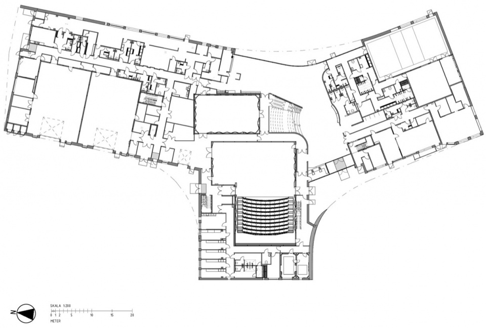 Floor plan plan 1 © Snøhetta