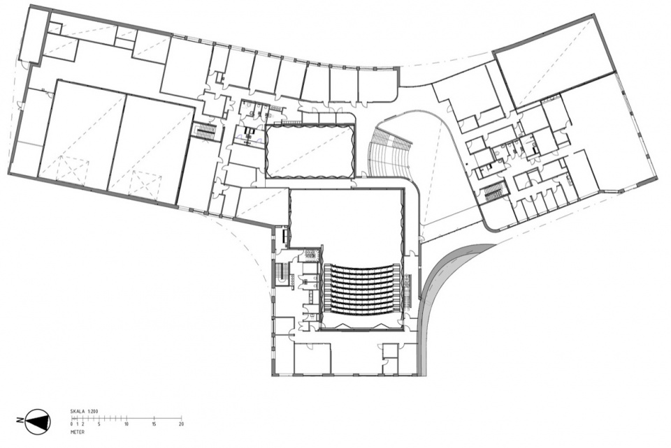 Floor plan plan 2 © Snøhetta