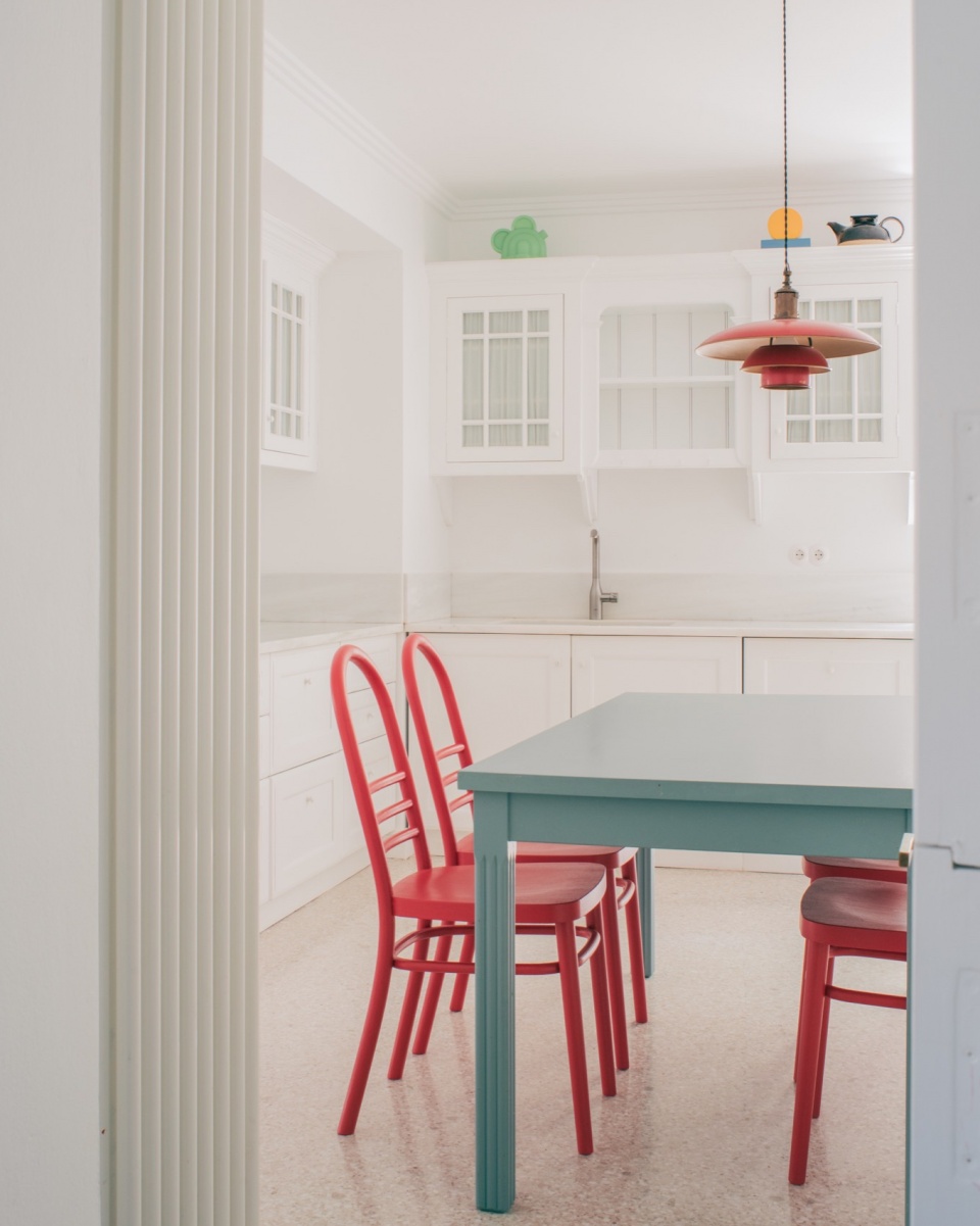 neoclassical townhouse by local local