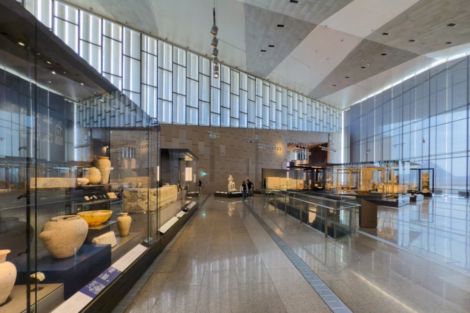 grand egyptian museum by heneghan peng architects