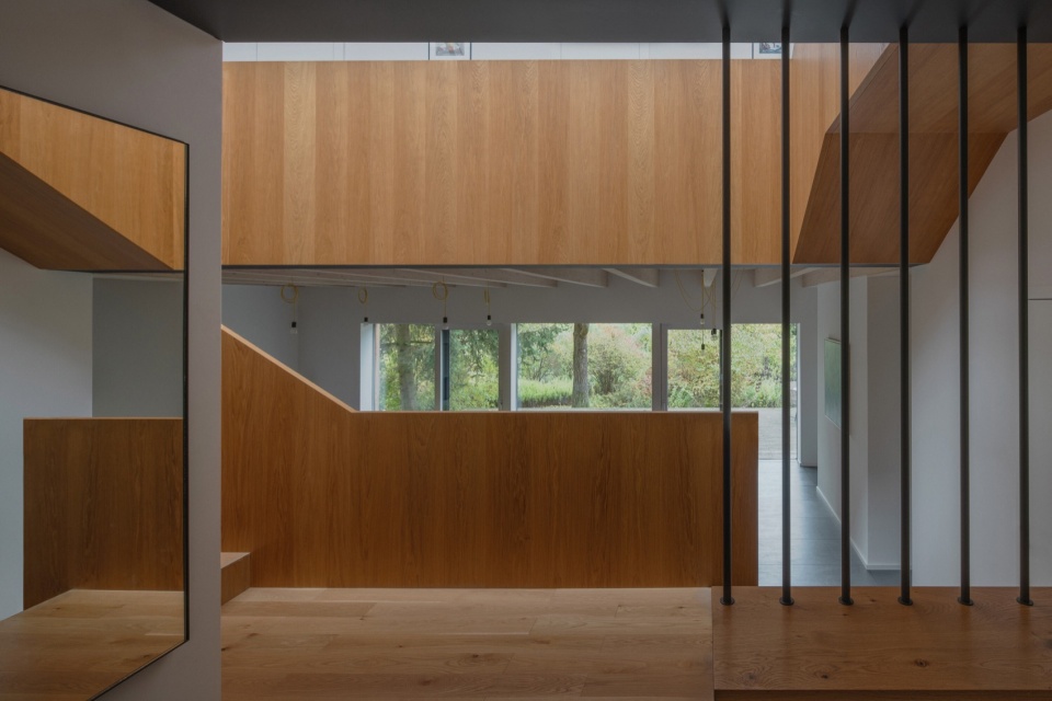 family house in mature garden by mimosa architects