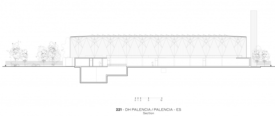 Longitudinal section © FRPO Rodriguez Oriol