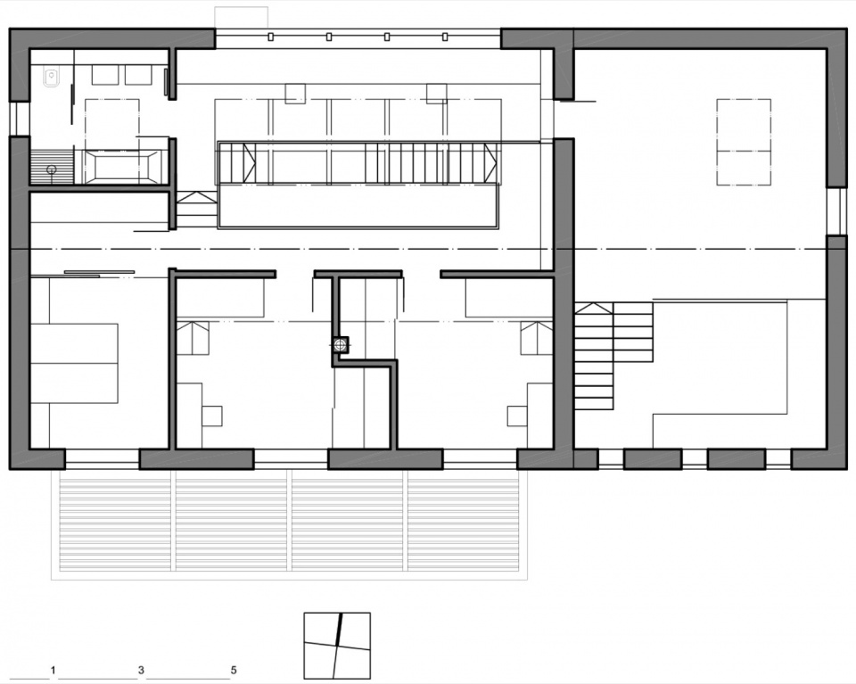family house in mature garden by mimosa architects