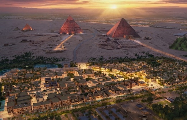 吉萨金字塔地区总体规划设计方案，埃及 / WATG