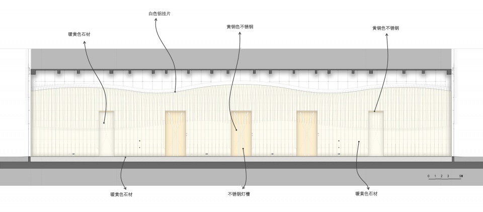东南塔空中大堂立面1