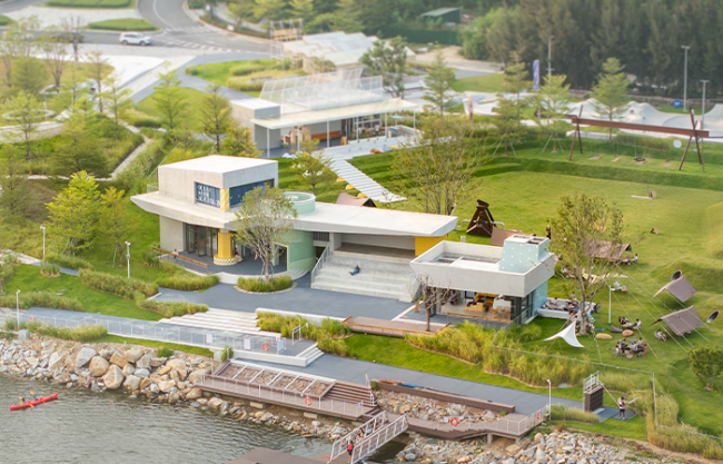 双鱼岛咏气演化所实验性水上运动配套建筑，漳州 / 深圳市十间设计咨询有限公司