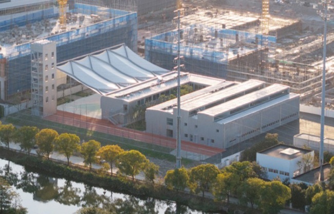 Kunshan Yuanfeng Road Fire Station by genarchitects