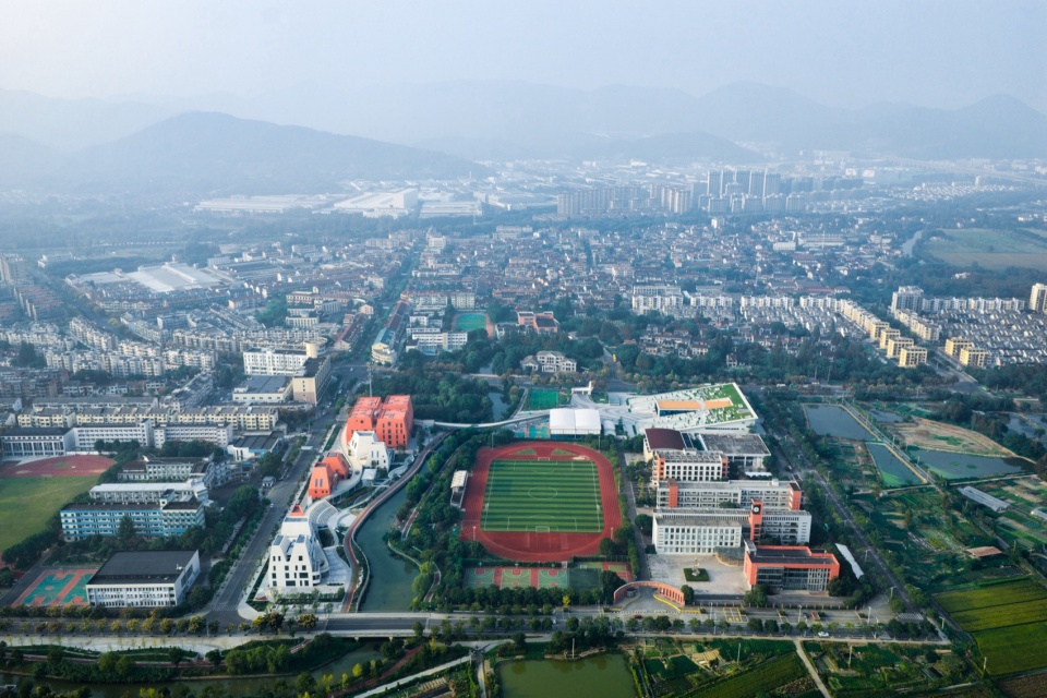 Huzhou Daixi Culture Sports and Commercial Complex by Minax Architecture