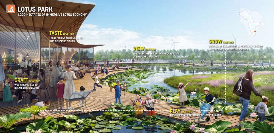 2025 asla analysis and planning award of honor rural abundance vitality the chaobai river basin sasaki