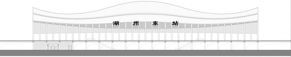 huzhou east station by central south architectural design institute co ltd