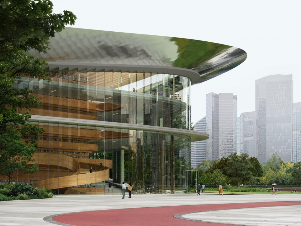 qiantang bay cultural district by zaha hadid architects