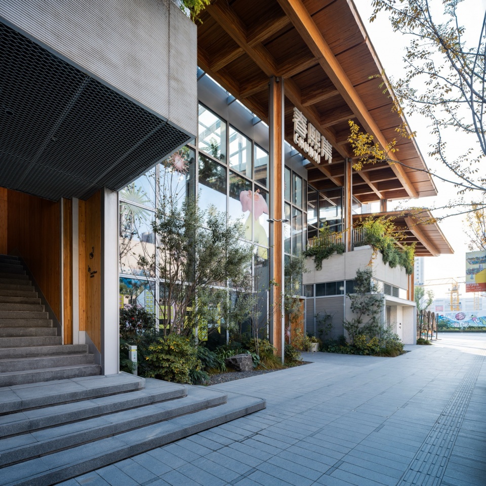 CHUNXI Marketplace and GULANG Gymnasium NEXUS Jiading Shanghai by Atelier Z