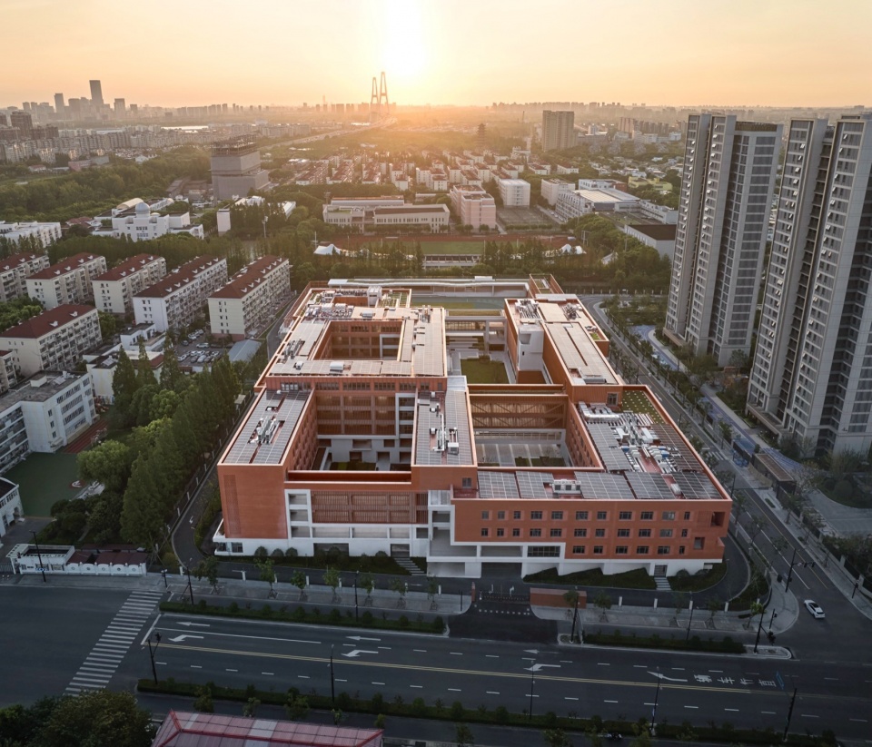 Huazhimen Plot Middle School New Construction Project Xuhui District Shanghai by Original Design Studio TJAD