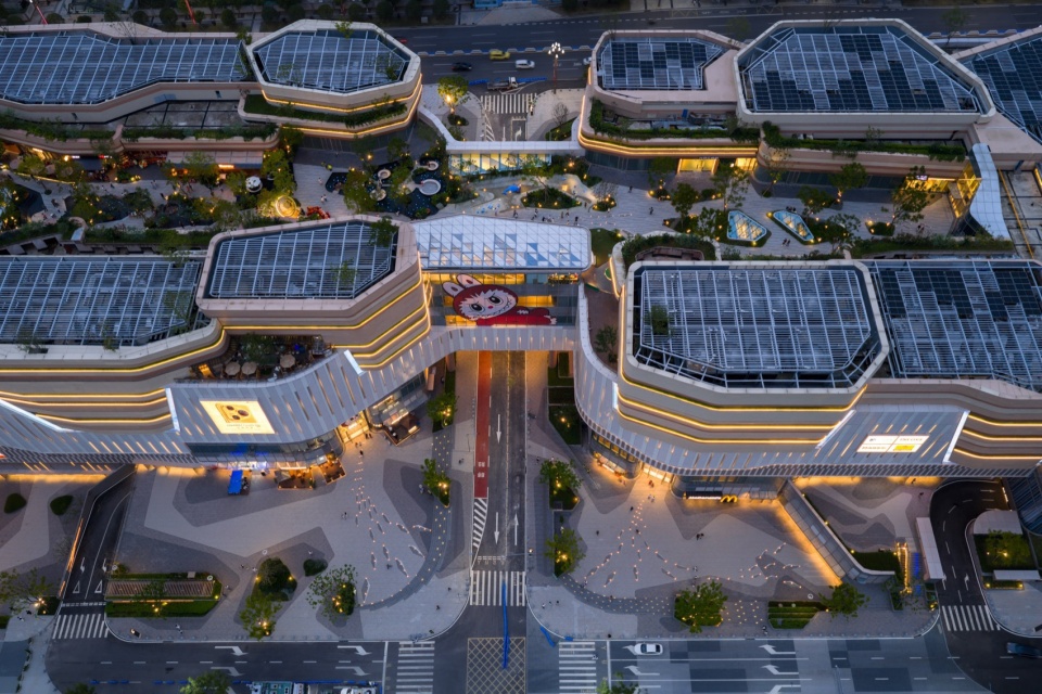The Ring Garden City Commercial Complex Chongqing by WTD