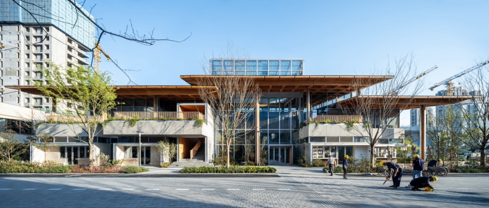 CHUNXI Marketplace and GULANG Gymnasium NEXUS Jiading Shanghai by Atelier Z