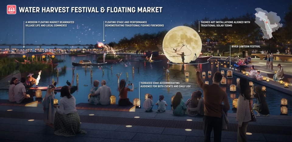2025 asla analysis and planning award of honor rural abundance vitality the chaobai river basin sasaki