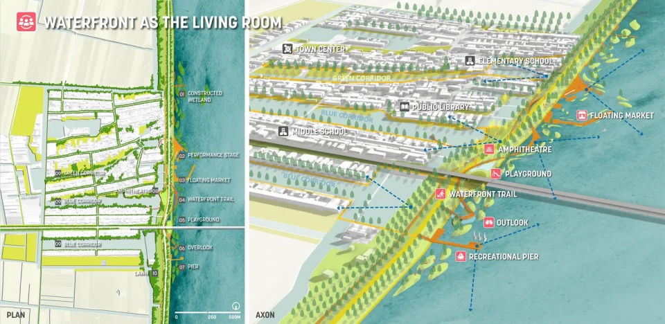 2025 asla analysis and planning award of honor rural abundance vitality the chaobai river basin sasaki