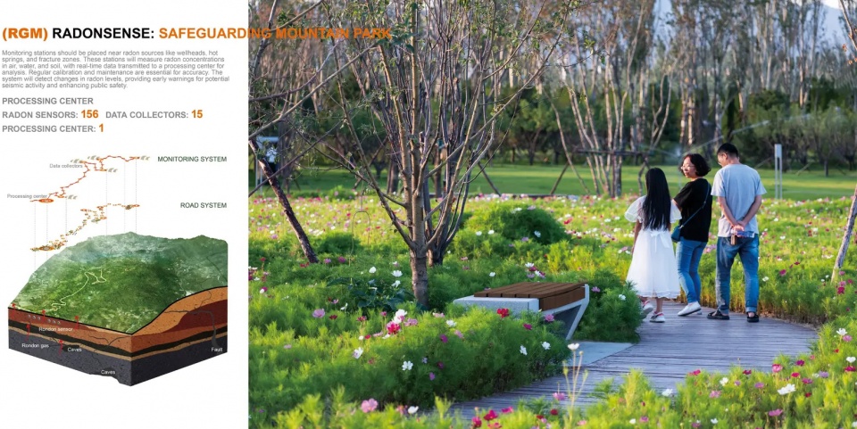 2025 asla research award of honor longquan mountain park earthquake disaster mitigation research zap associates