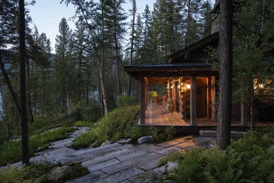 2025 asla residential design award of honor inez point embracing an old growth forest design workshop inc