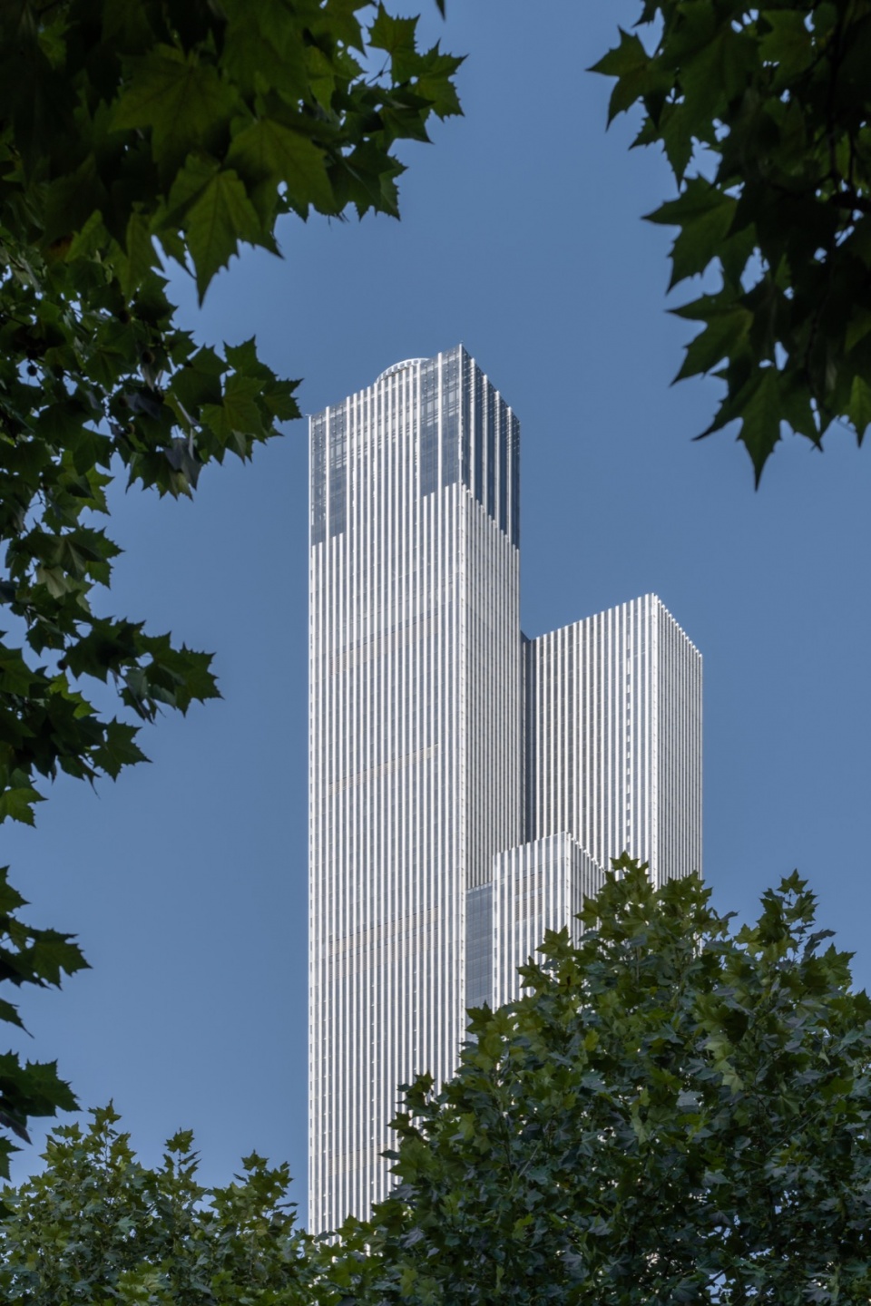 416 meter high rise completed at nanjing financial city ii by gmp