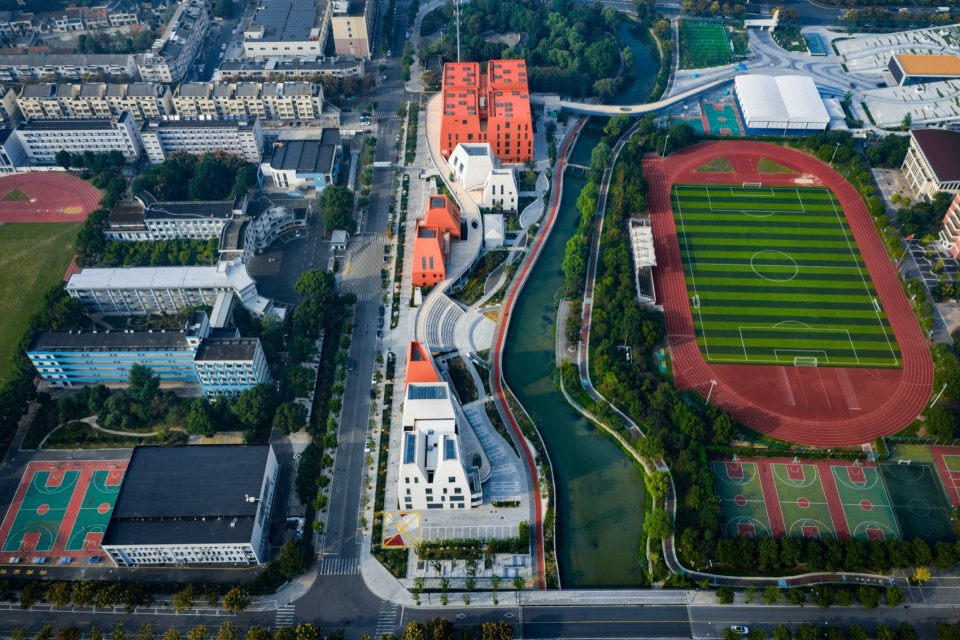 Huzhou Daixi Culture Sports and Commercial Complex by Minax Architecture