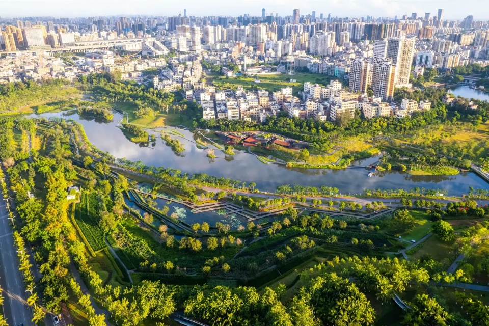 2025 asla urban design award of honor meishe river greenway and fengxiang park turenscape