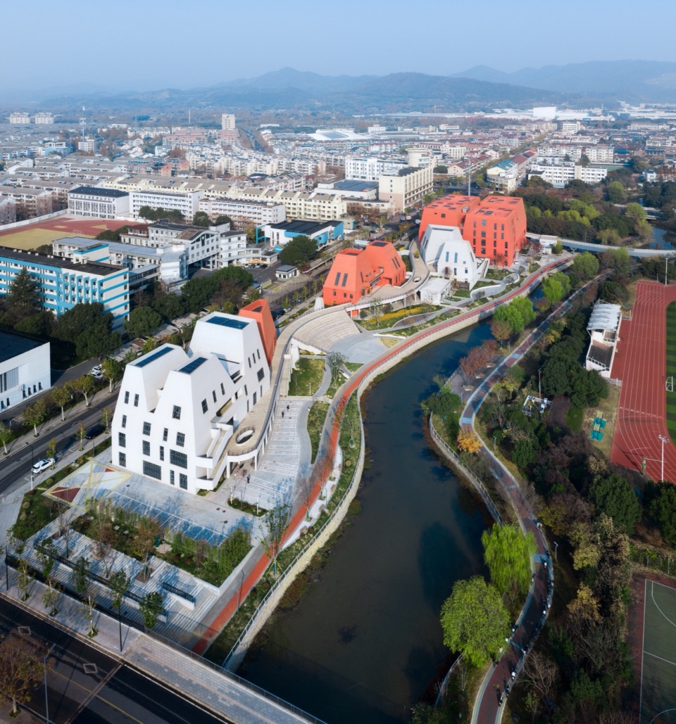 Huzhou Daixi Culture Sports and Commercial Complex by Minax Architecture
