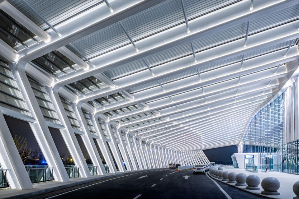 huzhou east station by central south architectural design institute co ltd