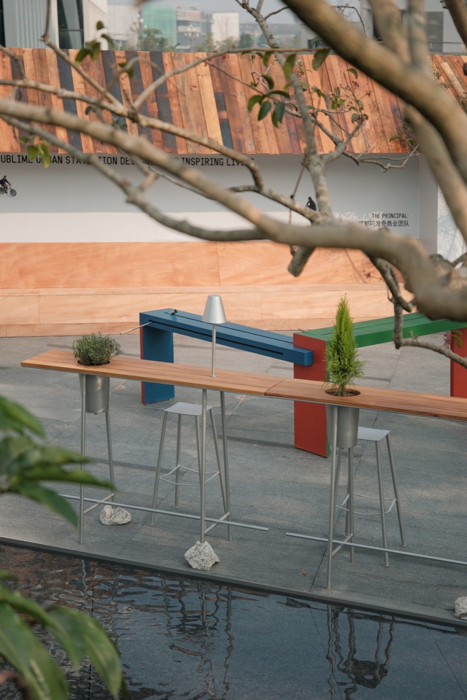 rivers and pebbles table table project 2 0 public funiture and pop up store design by xbtw office