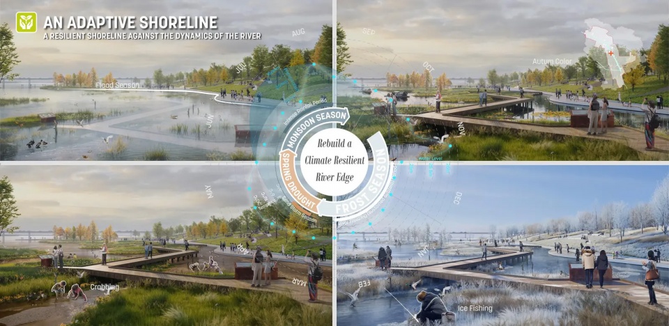 2025 asla analysis and planning award of honor rural abundance vitality the chaobai river basin sasaki