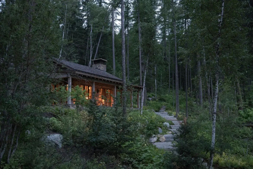 2025 asla residential design award of honor inez point embracing an old growth forest design workshop inc