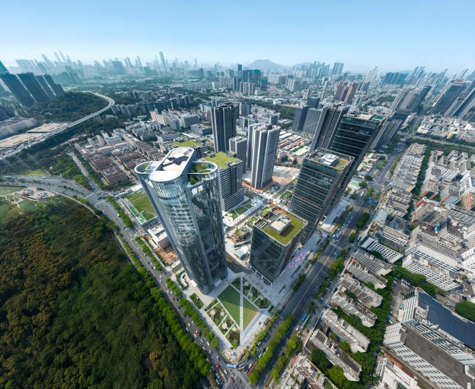CRB Tech Innovative City by Aedas