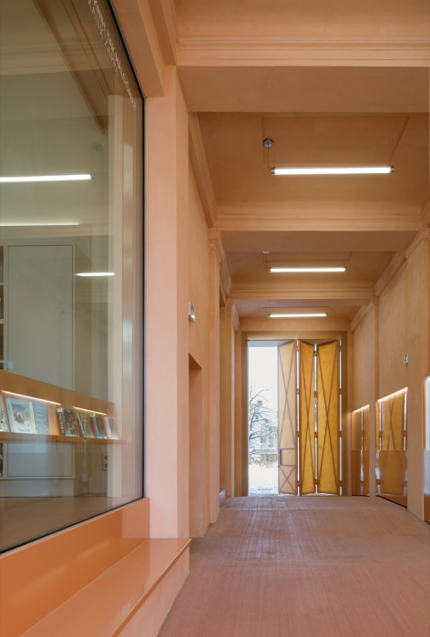 library in cerveny kostelec by papundekl architekti