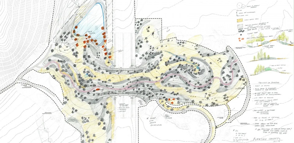 2025 asla general design award of honor a land bridge for cultural and wildlife connections stimson rialto studio