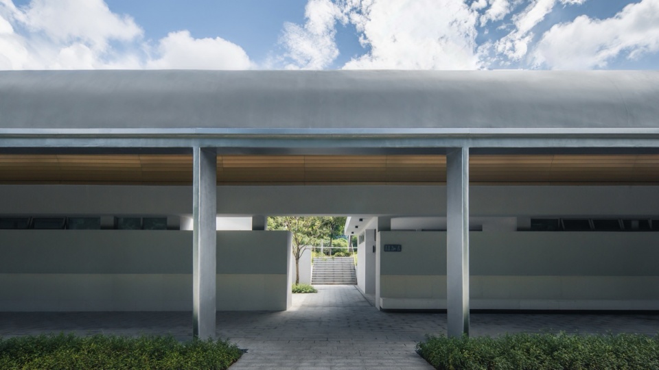 Shenzhen Qianhai Guiwan Park Service Station by hang cheng studio