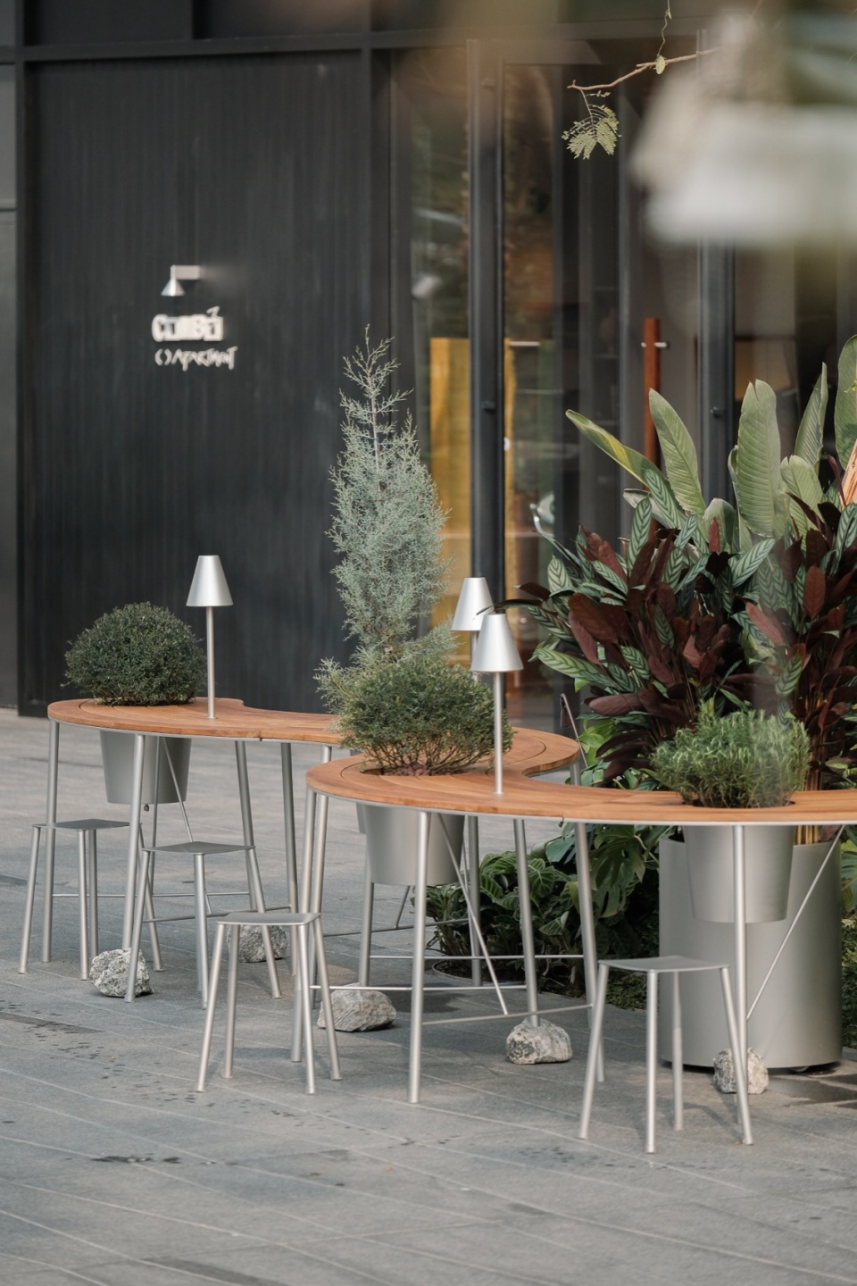 rivers and pebbles table table project 2 0 public funiture and pop up store design by xbtw office