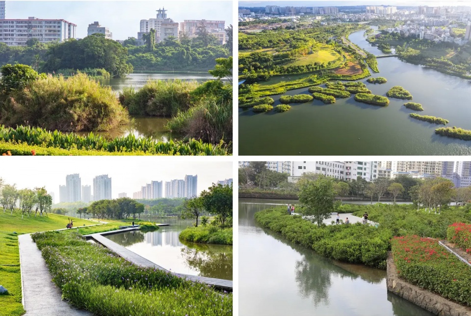 2025 asla urban design award of honor meishe river greenway and fengxiang park turenscape