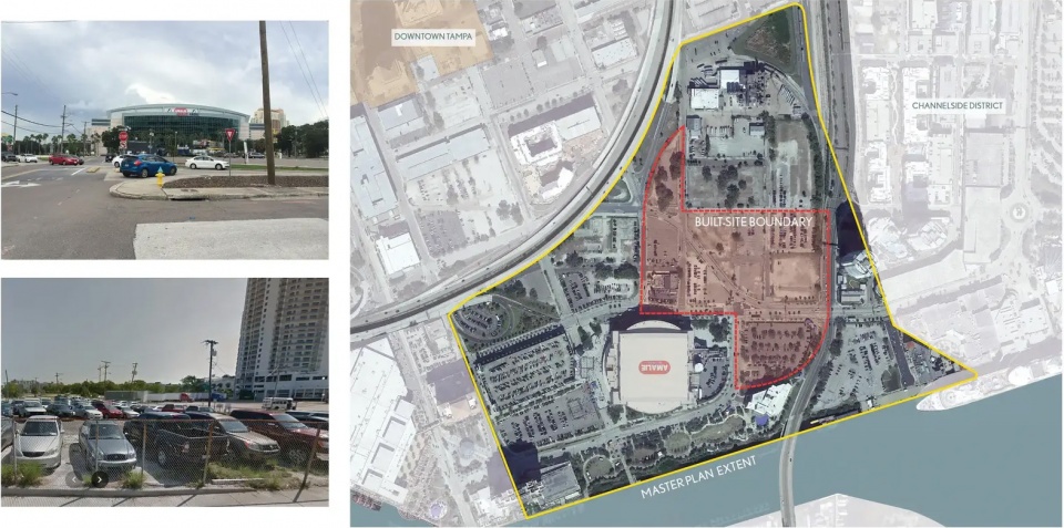 2025 asla urban design award of honor water street tampas continuous canopy reed hilderbrand