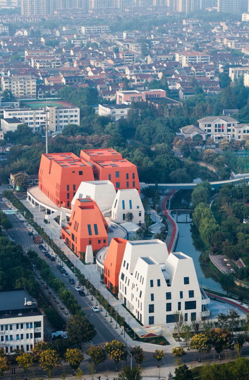 Huzhou Daixi Culture Sports and Commercial Complex by Minax Architecture