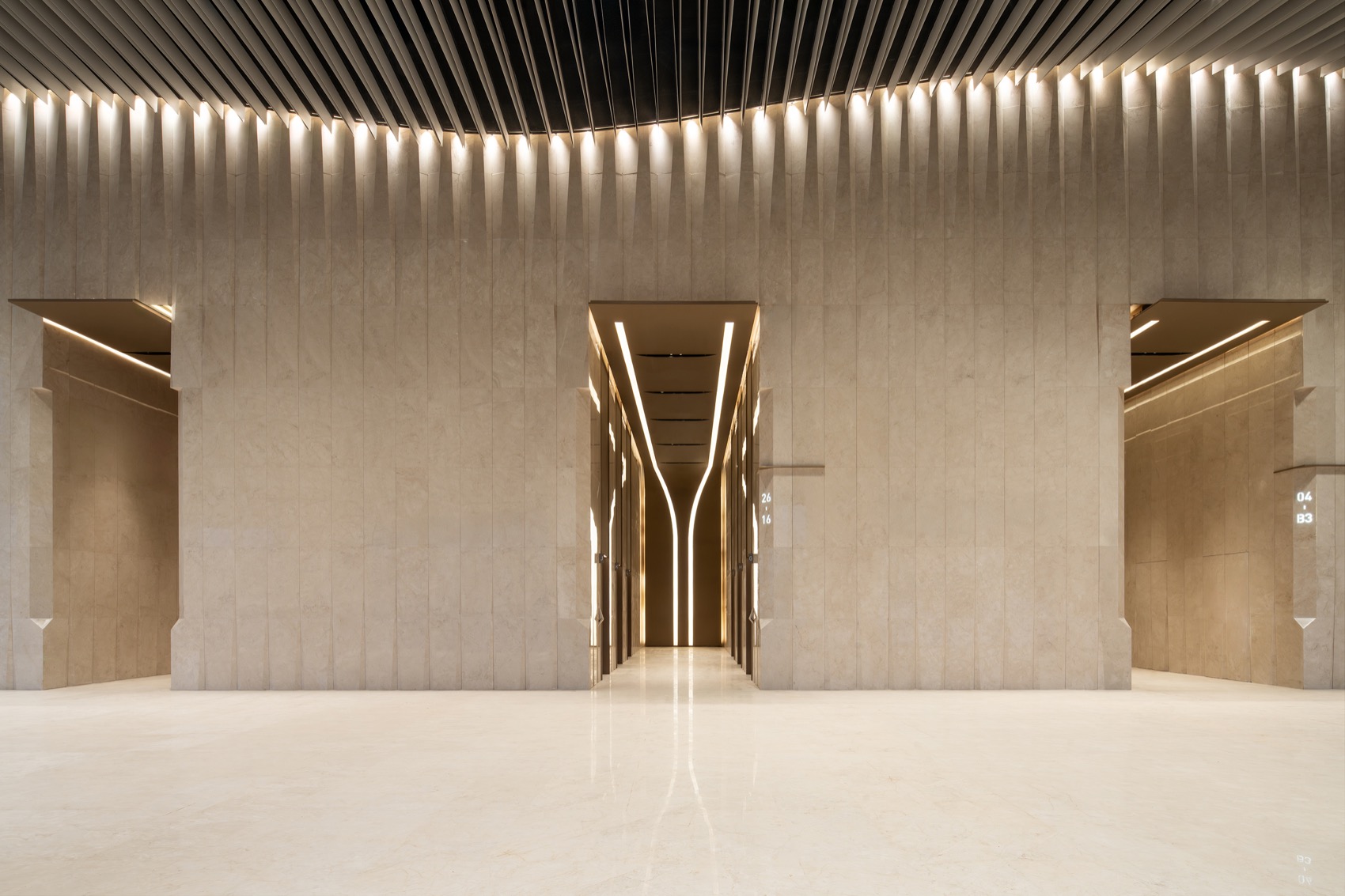 Interior Design of the Twin Towers, East Plot by DuShe Architectural ...