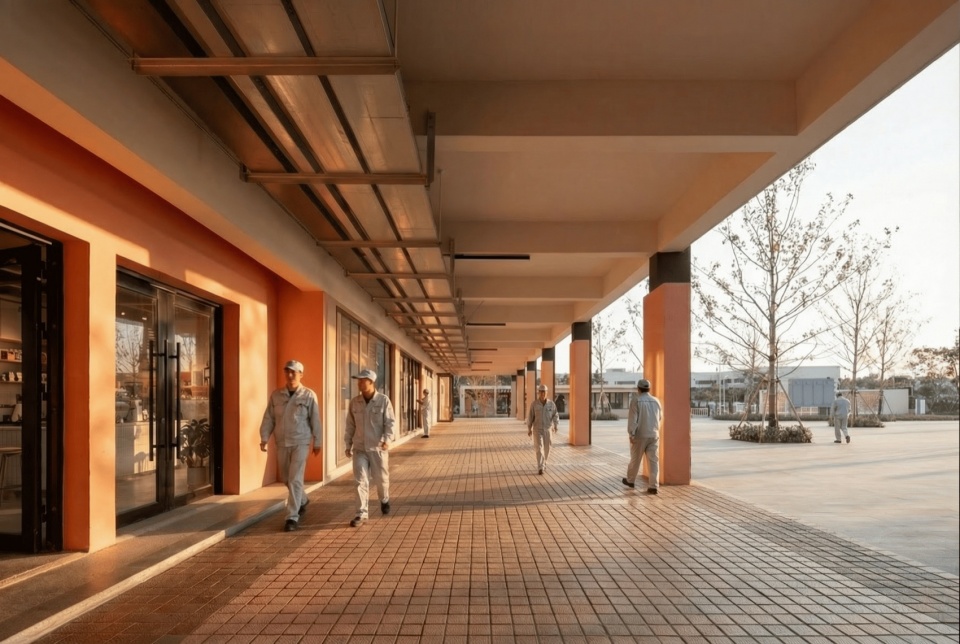 renovation and activation of topo meeca technology workers dormitory suzhou by weico