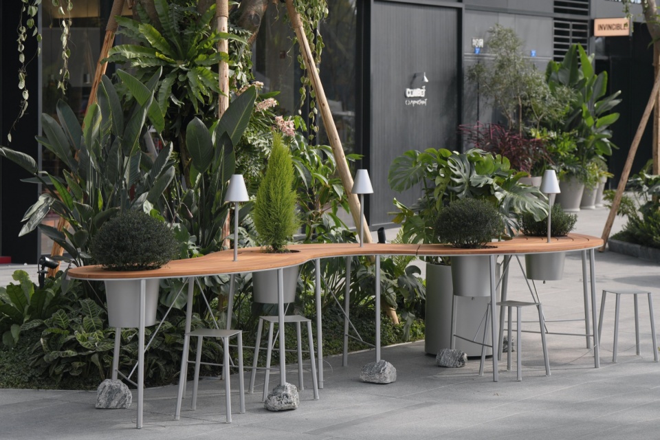 rivers and pebbles table table project 2 0 public funiture and pop up store design by xbtw office