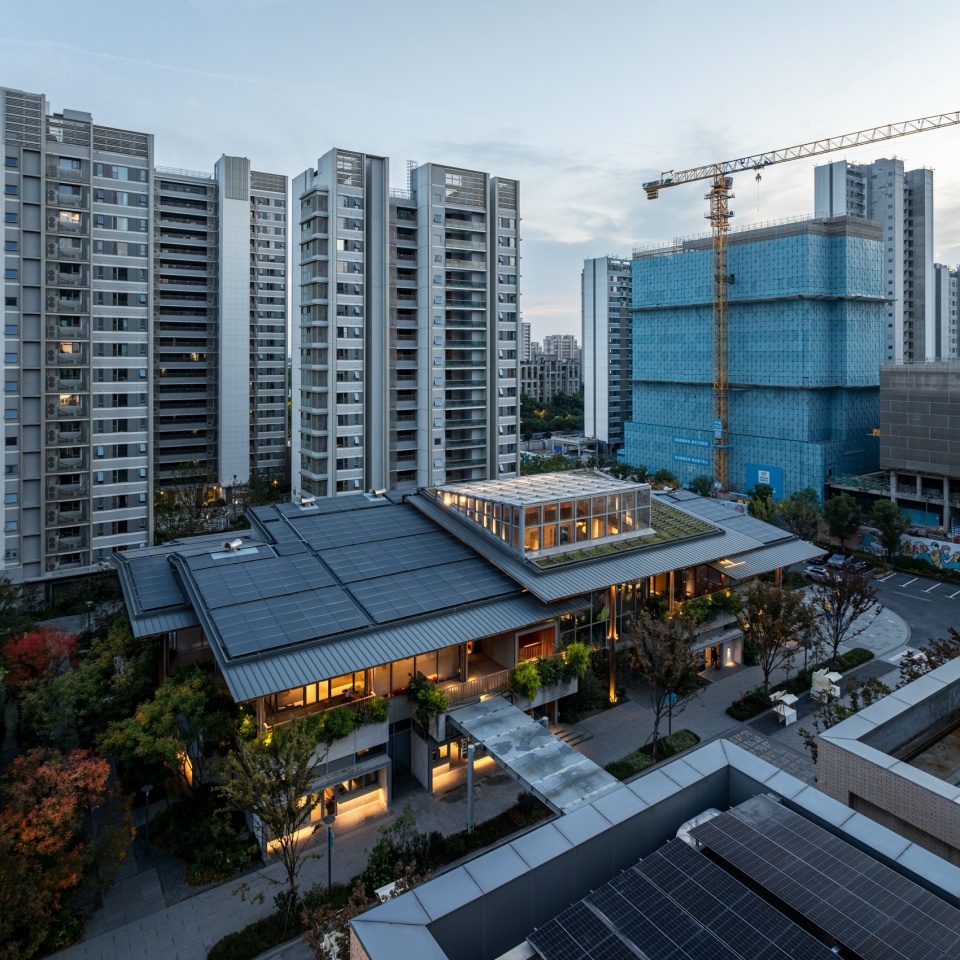 CHUNXI Marketplace and GULANG Gymnasium NEXUS Jiading Shanghai by Atelier Z