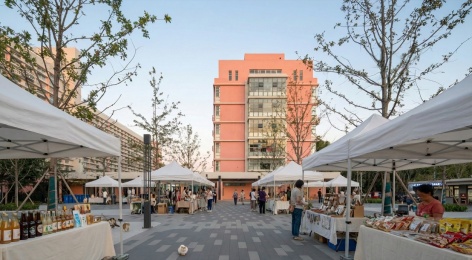 renovation and activation of topo meeca technology workers dormitory suzhou by weico