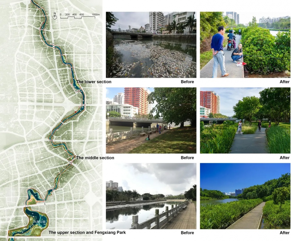 2025 asla urban design award of honor meishe river greenway and fengxiang park turenscape