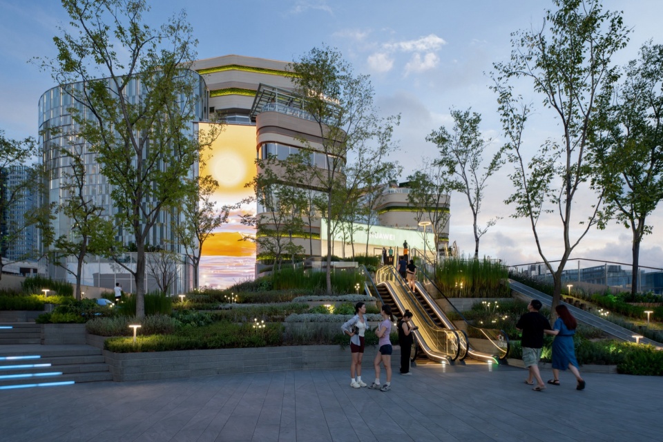 The Ring Garden City Commercial Complex Chongqing by WTD
