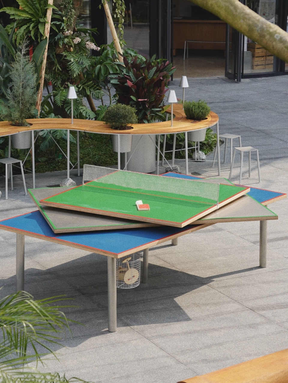 table table project 2 0 game table installation by atelier ojo